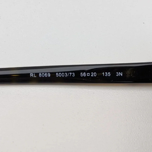 🕶️Ralph Lauren RL8069 Sunglasses 56/20 135 /KAB304🕶️ - Picture 3 of 9